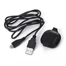 USB Charging Charger Cradle Dock for Garmin Forerunner 10 & 15 GPS Watch SL Size