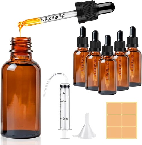 5x10 50ml amber glass - 5x10/30/50ml,