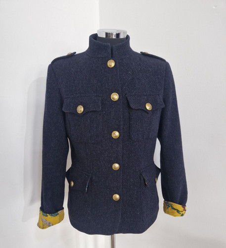 Joules blue tweed jacket - joules,