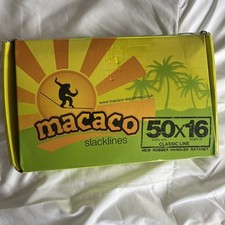 Macaco Classic Slackline with Rubber Handled Ratchet 50x16 £40
