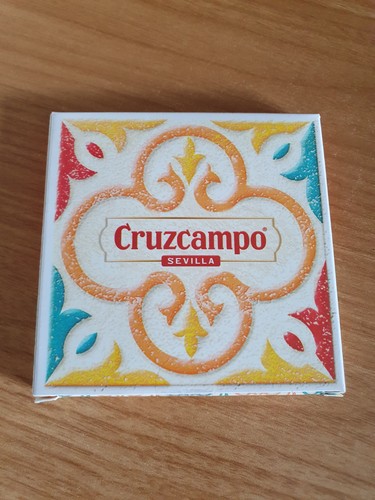Cruzcampo beer mat - cruzcampo,