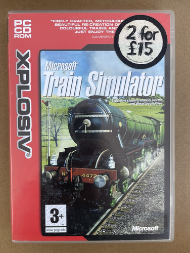 Microsoft train simulator - microsoft, pc