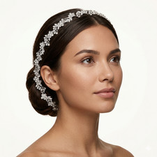 Silver crystal rhinestone - crystal,