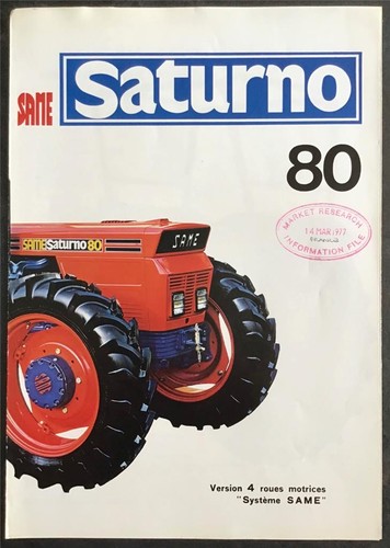 Same saturno tractor - saturno, 80