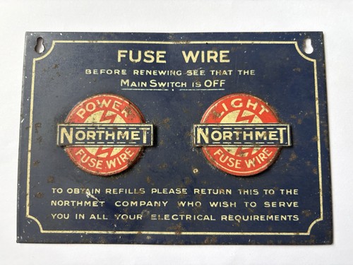 Old northmet fuse wire - old,
