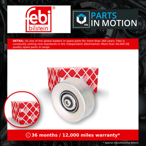 Aux belt idler - belt, pulley