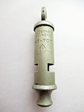 Hudson & Co. Government Issue Military Whistle with Broad Arrow