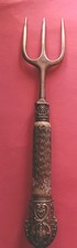 Antique Sterling & Stag Horn