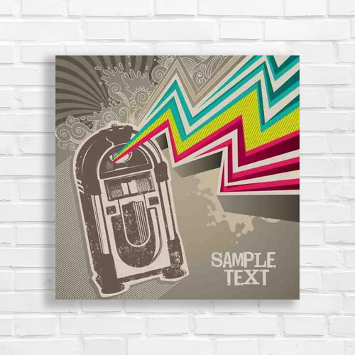 Retro jukebox music box - jukebox,