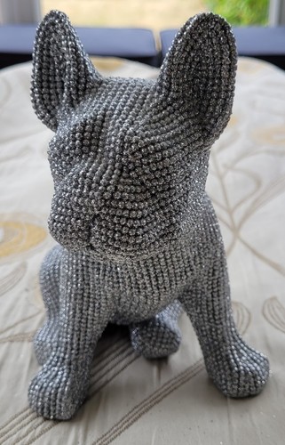 French bulldog sparkly - french,