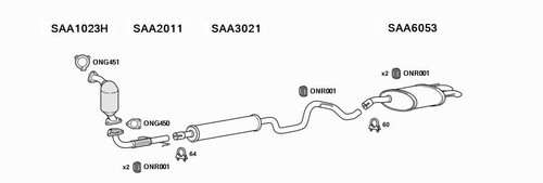 Euroflo exhaust system - system, for