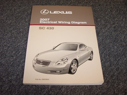2007 lexus sc430 convertible - 2007,