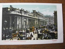 The Bank of England, London. -
