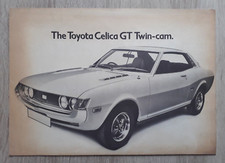 Toyota Celica GT Twin-Cam Brochure 1974