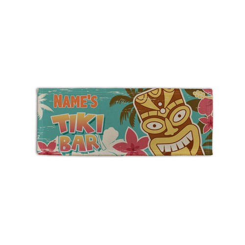 Personalised tiki bar design - personalised,