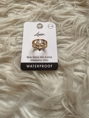 Lovisa waterproof gold plated - gold,