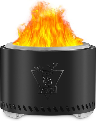 Smokeless fire pit portable - smokeless,