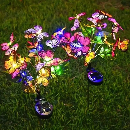 Solar butterflies flower - solar,