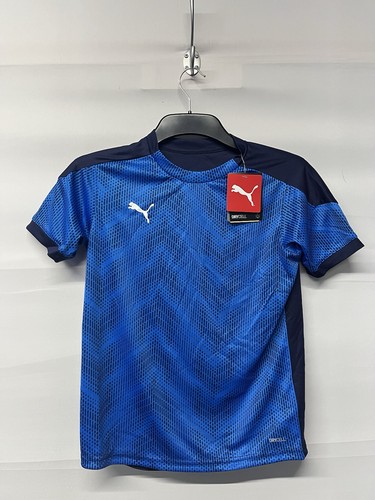 Boys puma drycell blue shirt - t,