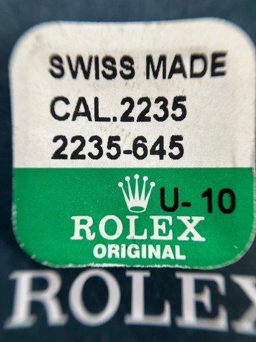 Rolex cal 2235 date - date, corrector