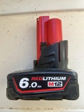Milwaukee m12 6ah battery - battery, 100%