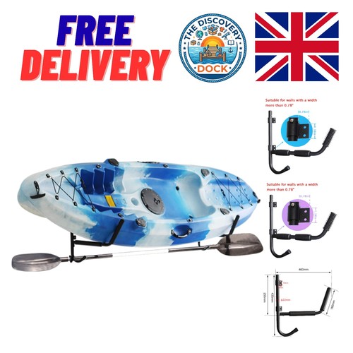 Adjustable kayak wall - hanger,