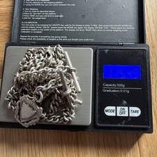 ANTIQUE SOLID SILVER POCKET