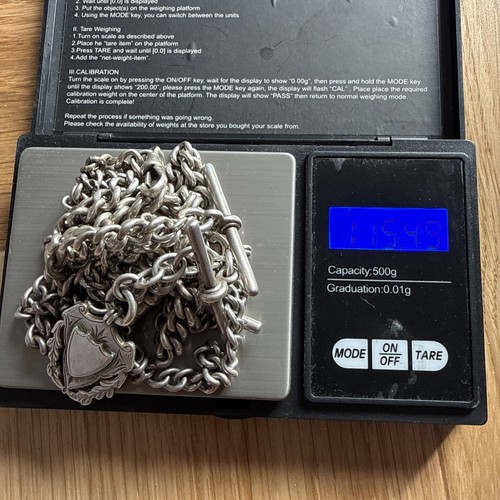 Antique solid silver pocket - antique,