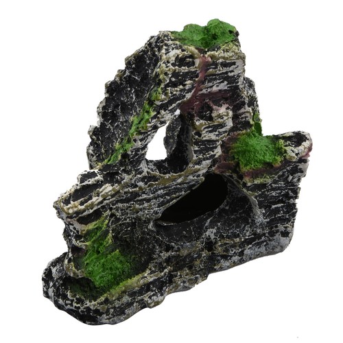 Aquarium ornament rock - rock, cave