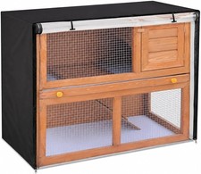 Inch double rabbit hutch - rabbit,