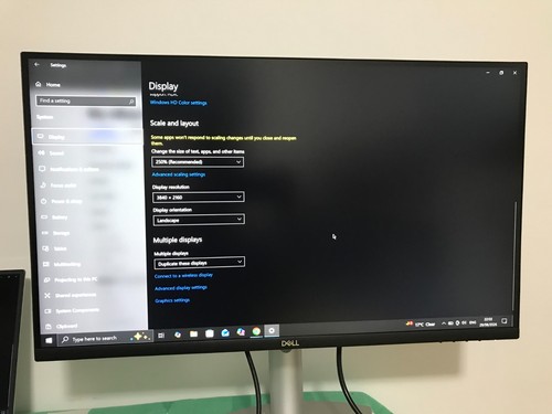 Dell s2721qs 4k monitor - 27”,