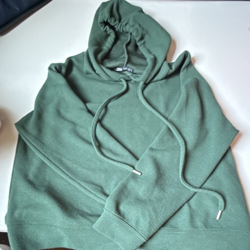 Zara green pullover hoodie - pullover,