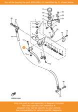 YAMAHA Lever 1, 4FM-83912-01