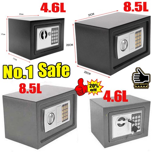 Digital safe box with - safe,