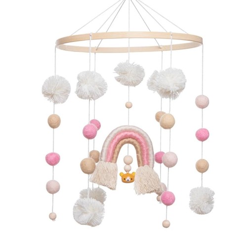 Handmade pink rainbow - handmade,