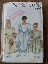 Vintage Girls Dress Sewing