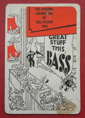 Bass beer mat - beer,