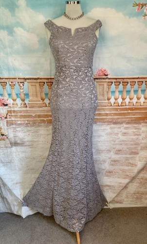 Evening dress silver - evening, sequin