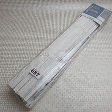 Dunelm 27mm Venetian Hardwood Window Blind White 60cm W x 160cm D (24"x62")