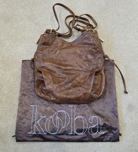 Kooba leather shoulder handbag - kooba,