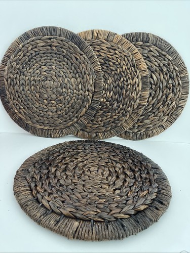 Wicker rattan plate charger - rattan,