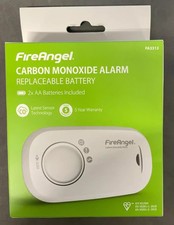 FireAngel Carbon Monoxide Alarm  FA3313 2x AA Replaceable Battery