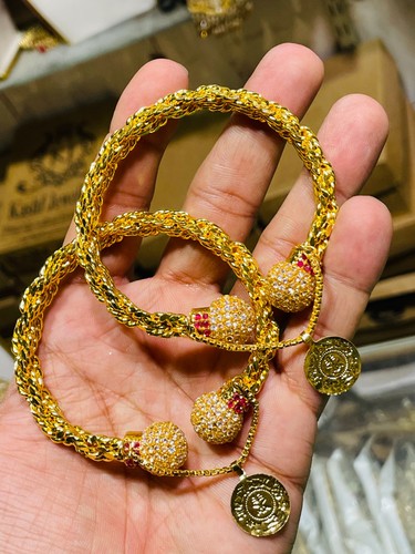 Turkish dubai gold plated rope - gold,