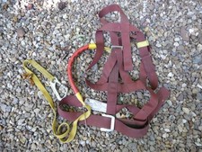 Tree Climbing Fall Arrest Body Safety Harness PAMMENTER & PATERIE mauve used