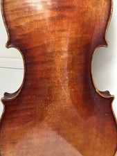 No. 1107 old violin with note