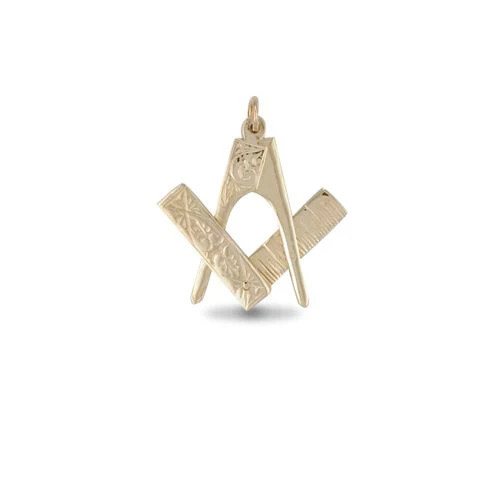 9ct yellow gold masonic - 9ct,