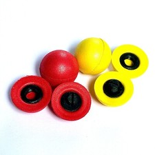 FLY FISHING INDICATORS BUNGS - SPLIT CENTRE 16MM - X3 YELLOW  ORANGE OROS STYLE