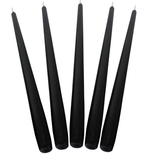 Black taper dinner - black,