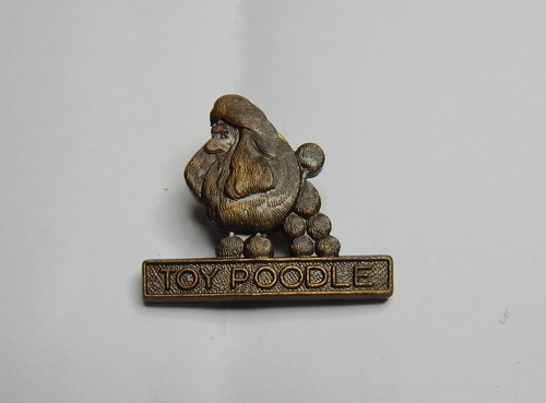 Vintage 1980 toy poodle - 1980's,