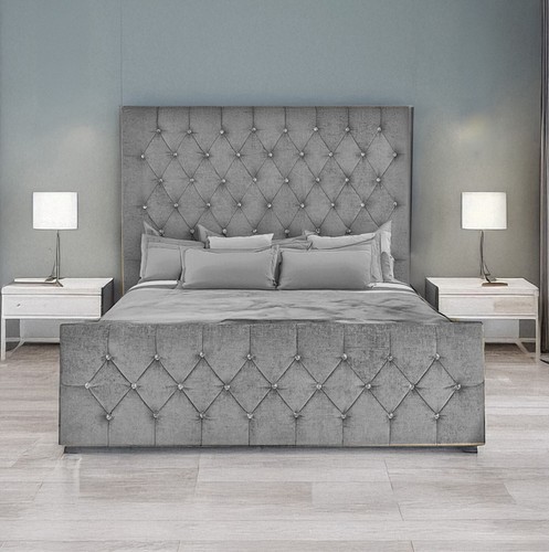 Alton bed frame luxury - bed, in